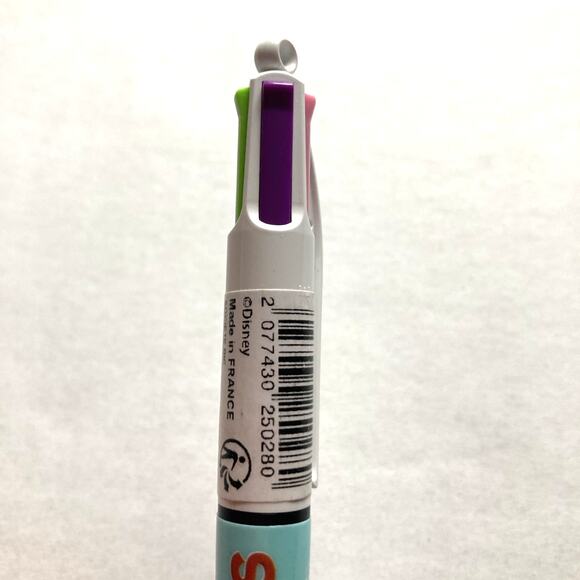 Disneyland Paris Stitch Multicolour Pen (4 colours) NEW - never been used - Picture 8 of 11